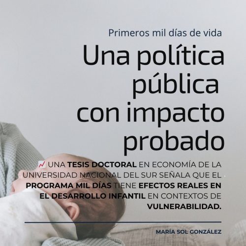 Resultados positivos de una política de primera infancia