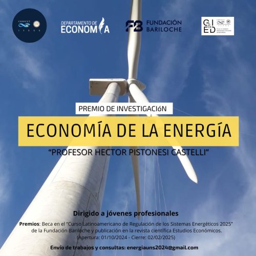Ganadora del Premio en Economía de la Energía
