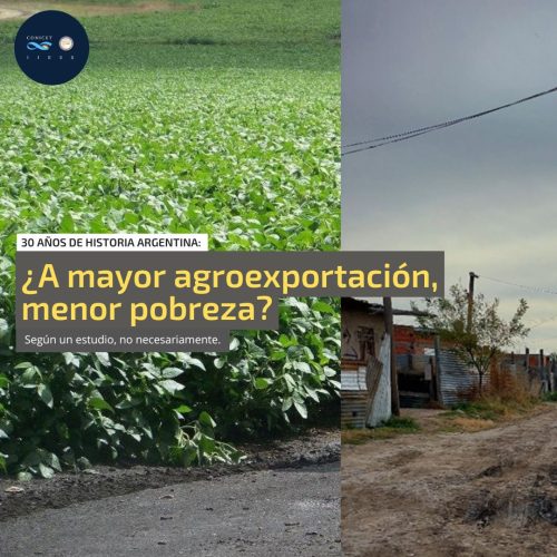 Estudio sobre la relación entre agro y pobreza